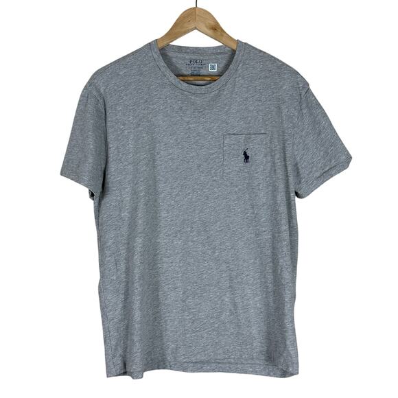 Polo Ralph Lauren Other - Polo Ralph Lauren T-Shirt Mens S Gray 100% Cotton Classic Fit Casual Minimalist